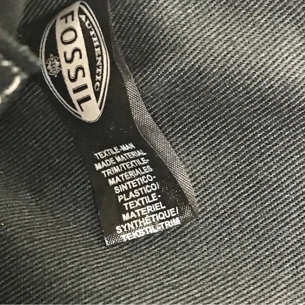 Fossil men’s canvas